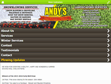Tablet Screenshot of andyshomerenovations.net